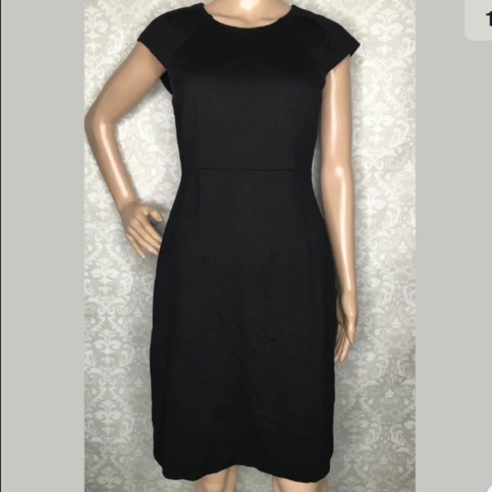 Kate Spade cap sleeve sheath dress ponte